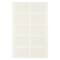 JAM Paper 2" x 3.5" Clear Self-Adhesive Business Card Holders